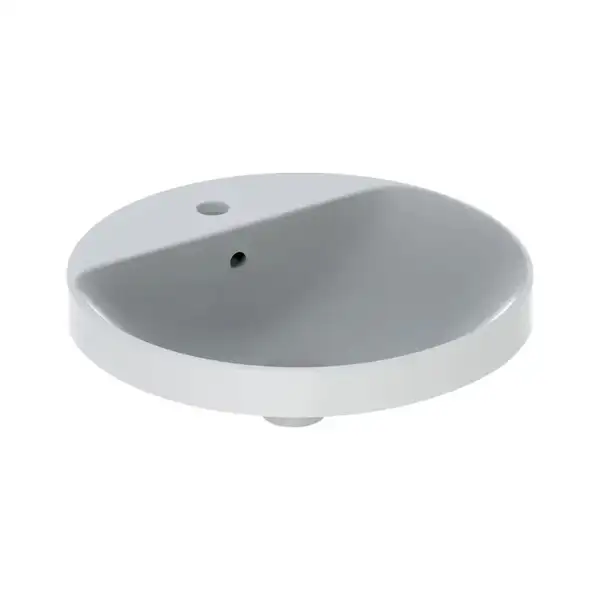 Geberit VariForm Умивальник вбудований, круглий, білий (500.705.01.2)