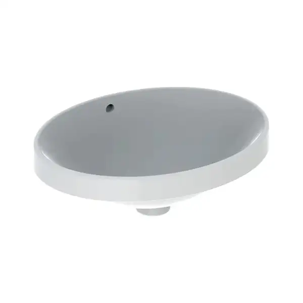 Geberit VARIFORM Умивальник вбудовуваний, овальний, білий (500.717.01.2)
