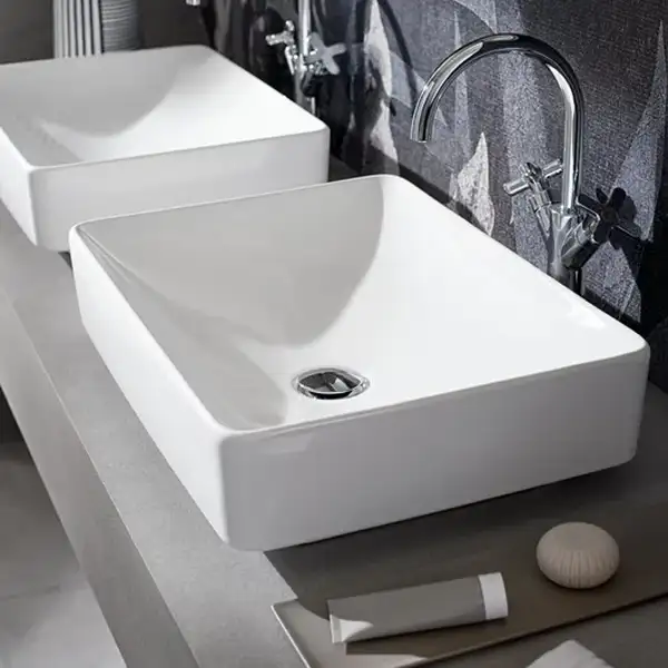 Geberit VariForm Раковина накладна 55x40 см, біла (500.779.01.2)