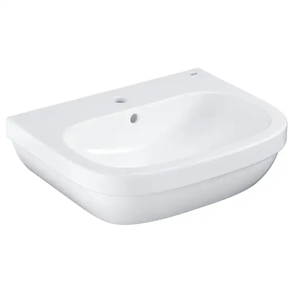 Раковина подвесная Grohe Euro Ceramic 59,5 х 48,2 см, с покрытием PureGuard (3933500H) фото 1 Aquada.com.ua