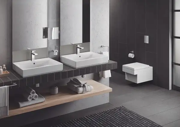 Умивальник на стільницю Grohe Cube Ceramic 600х490 мм, білий (3947700H)