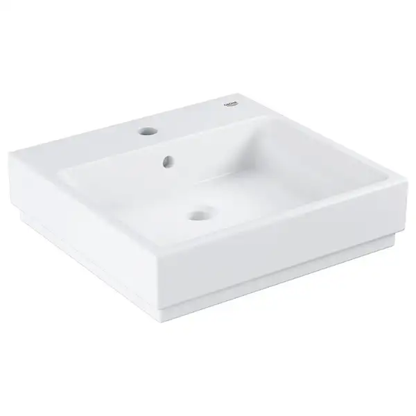 Раковина накладная на столешницу Grohe Cube Ceramic 50 х 49 см (3947800H) фото 1 Aquada.com.ua