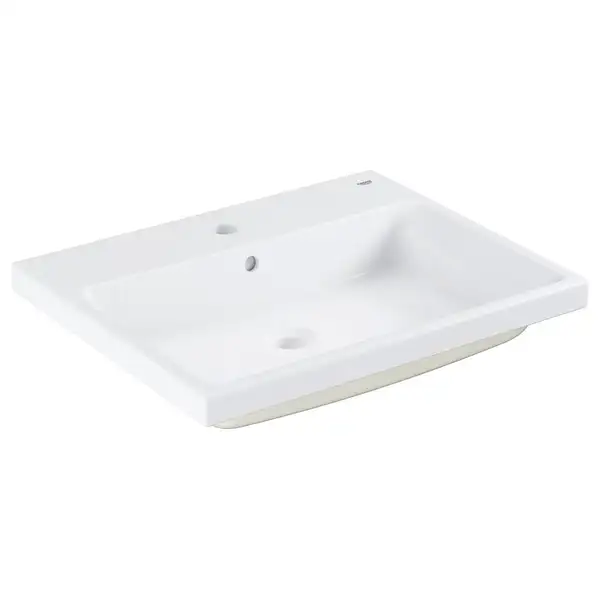 Раковина полувстраиваемая Grohe Cube Ceramic 60,5 х 49 см (3947900H) фото 1 Aquada.com.ua