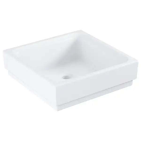 Раковина накладная на столешницу Grohe Cube Ceramic 40 х 40 см (3948200H) фото 1 Aquada.com.ua