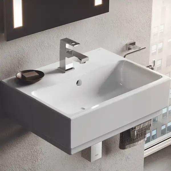 Умивальник підвісний Grohe Cube Ceramic 455х350 мм, білий (3948300H)