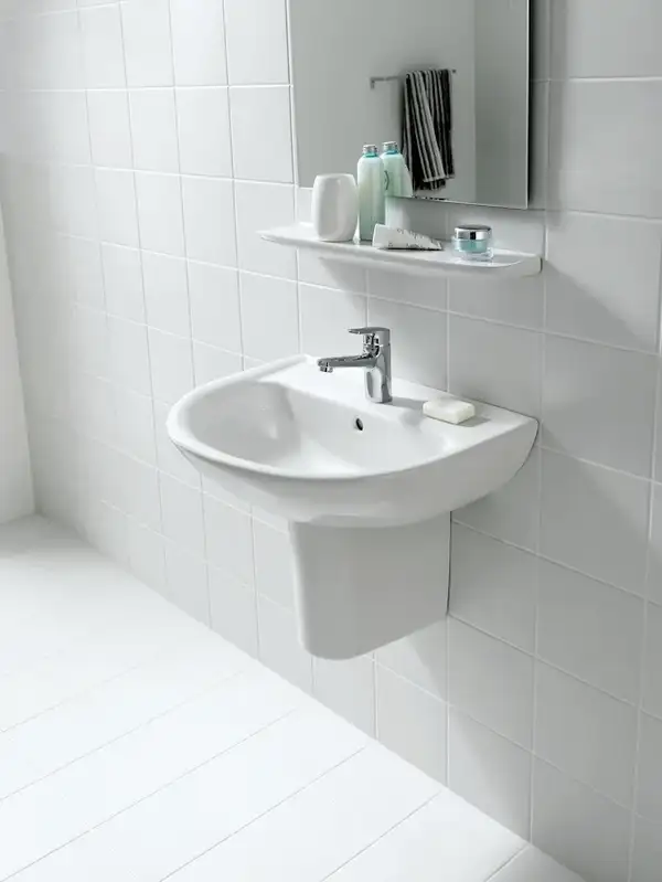 Раковина подвесная 55 х 44 см Laufen Pro (H8109510001041) фото 4 Aquada.com.ua