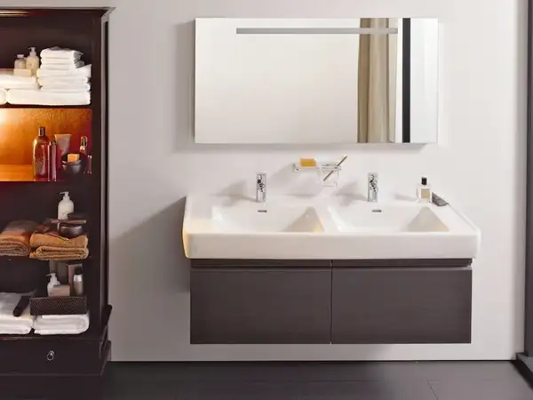 Двойная раковина 130 х 48 см Laufen Pro (H8149670001041) фото 2 Aquada.com.ua