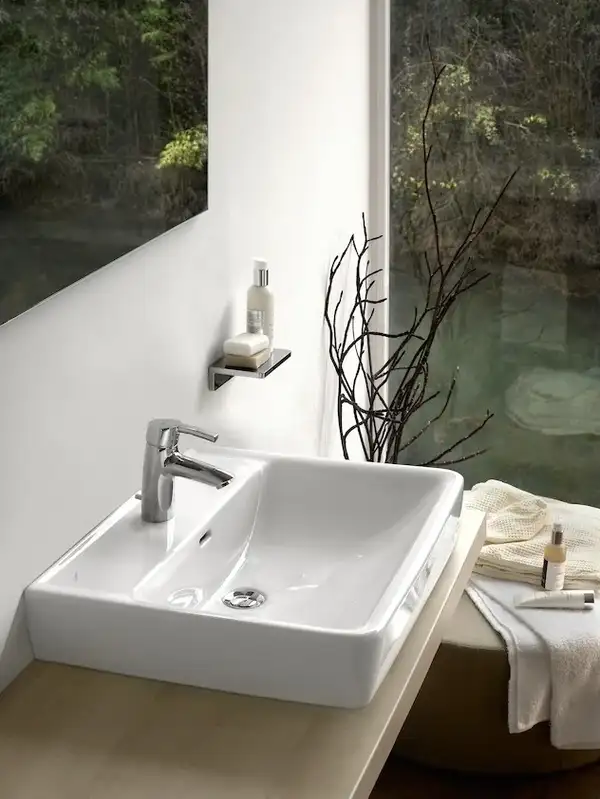 Раковина накладная на столешницу 60 х 48 см Laufen Pro (H8179520001041) фото 2 Aquada.com.ua