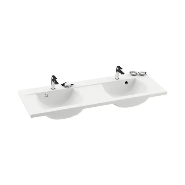 Двойная раковина Ravak Classic 1300 х 490 мм (XJD01113000) фото 1 Aquada.com.ua