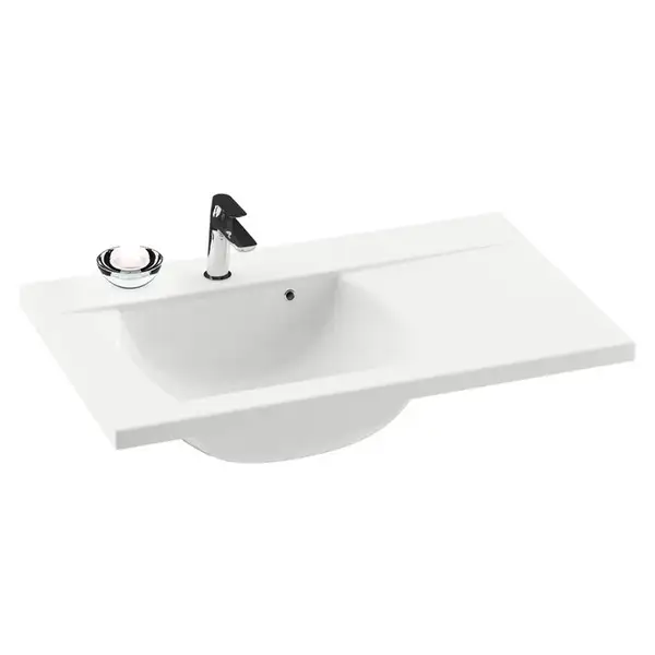 Раковина подвесная Ravak Classic 800х490х207 мм (левый вариант) (XJDL1180000) фото 1 Aquada.com.ua