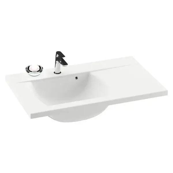 Раковина подвесная Ravak Classic 800х490х207 мм (правый вариант) (XJDP1180000) фото 1 Aquada.com.ua