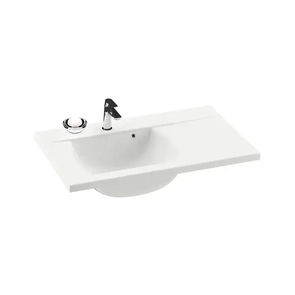 Раковина подвесная Ravak Classic 800х490х207 мм (правый вариант) (XJDP1180000)