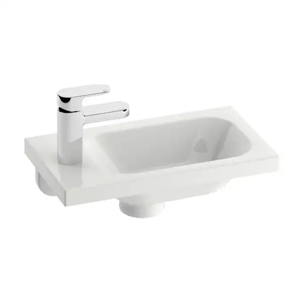 Ravak Chrome 400 L Миниумывальник, белый (XJGL1100000)