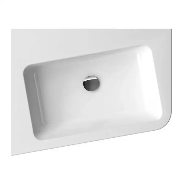Умывальник Ravak 10 ° 550 L угловой из литого мрамора (XJIL1155000) фото 2 Aquada.com.ua