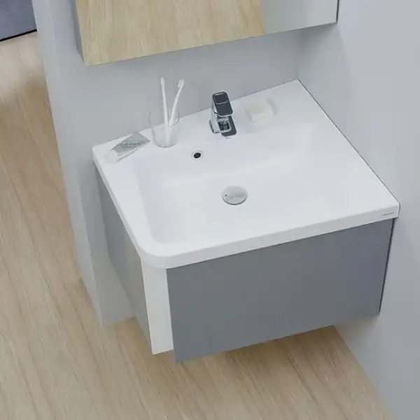 Умывальник Ravak 10 ° 650 R угловой из литого мрамора (XJIP1165000) фото 4 Aquada.com.ua