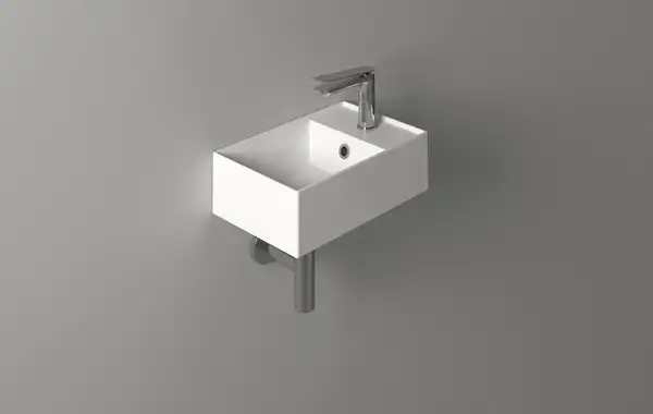 Маленькая (мини) раковина Simas Agile 40 х 27 см (AG40) фото 2 Aquada.com.ua