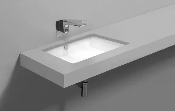 Раковина встраиваемая (в столешницу) снизу Simas Agile 55 х 35 см (S60) фото 2 Aquada.com.ua