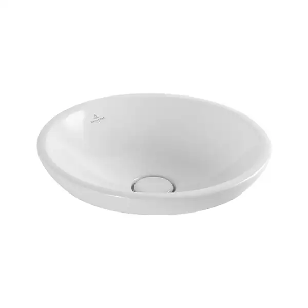 VILLEROY & BOCH Раковина полувстраиваемая Villeroy&Boch Loop & Friends Ø 380 мм (41180001) фото 1 Aquada.com.ua