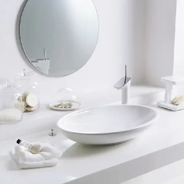 Раковина накладная на столешницу Villeroy & Boch Loop & Friends 58,5х38 см (51510101) фото 2 Aquada.com.ua