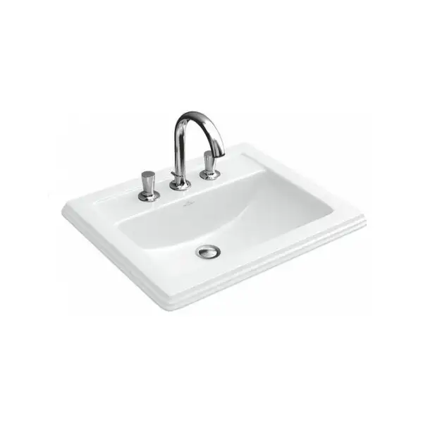 Встраиваемая раковина Villeroy & Boch Hommage 630 х 525 мм (710263R2) фото 1 Aquada.com.ua