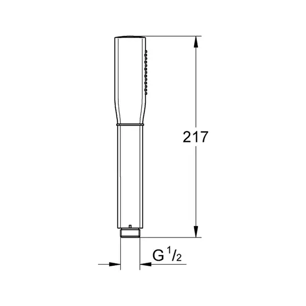 Ручний душ Grohe Grandera Stick (26037000)