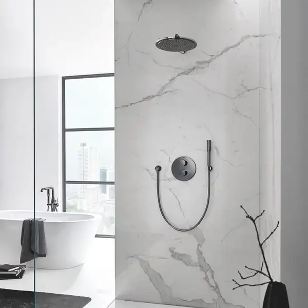 Ручний душ Grohe Sena Stick з 1 режимом струменя, графіт матовий (26465AL0)