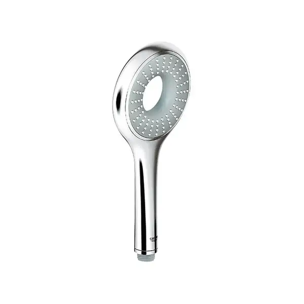 Лейка для душа Grohe Rainshower Icon (хром/белый), 1 вид струи (27375000) фото 1 Aquada.com.ua