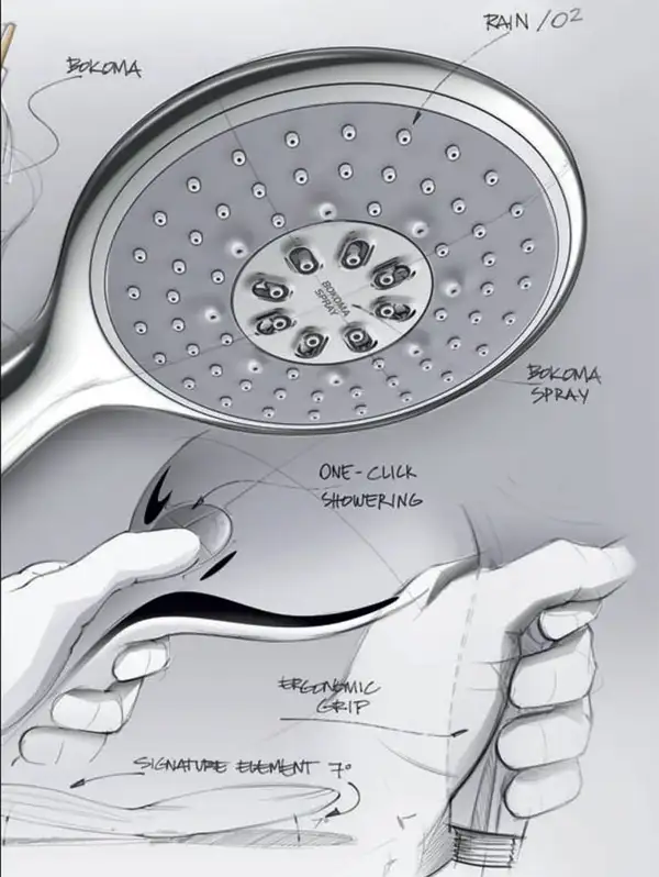 Лейка для душа Grohe Power&Soul® Cosmopolitan (цвет - хром), 4 вида струи (27663000) фото 5 Aquada.com.ua