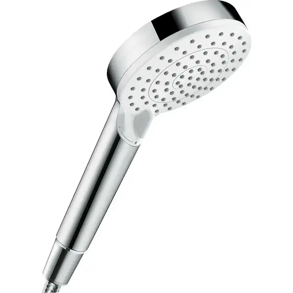 Лейка для душа Hansgrohe Crometta Vario EcoSmart 9 л/мин (цвет - хром/белый), 2 типа струи (26332400)