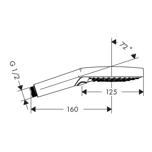 Ручний душ Hansgrohe Raindance Select S 120 3jet, бронза матова (26530140)