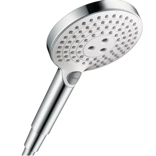 Ручний душ Hansgrohe Raindance Select S 120 3jet, білий / хром (26530400)