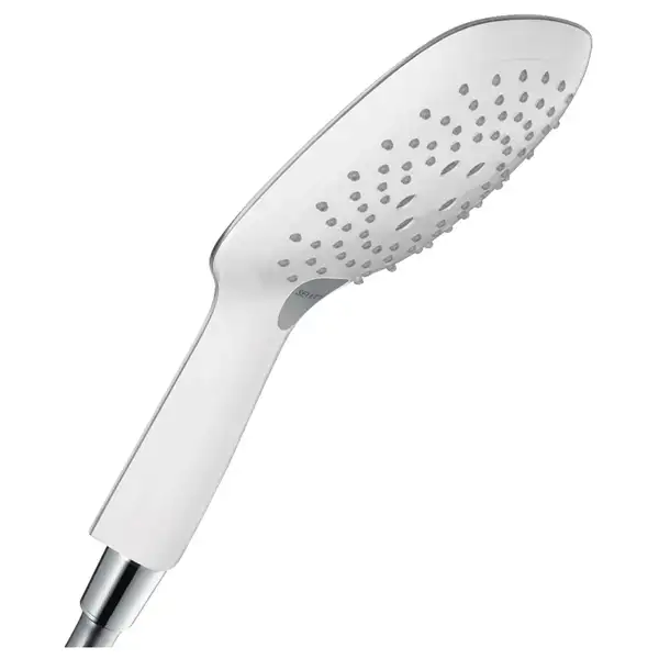 HANSGROHE Лейка для душа Raindance Select E 150 (цвет - хром/белый), 3 вида струи (26550400) фото 1 Aquada.com.ua