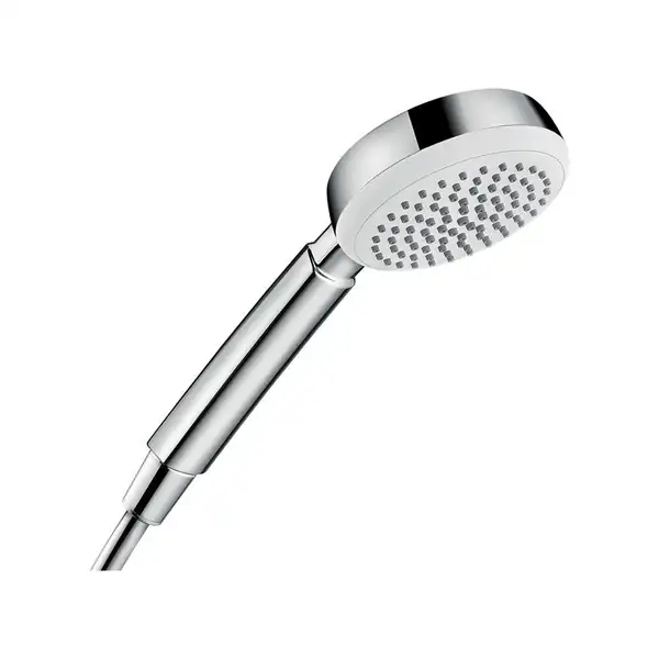 Ручний душ Hansgrohe Crometta 100 1jet, білий / хром (26825400)