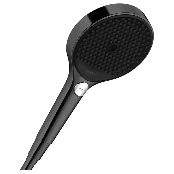Лейка для душа Hansgrohe Rainfinity (цвет - чёрный матовый), 3 типа струи (26864670) фото 1 Aquada.com.ua