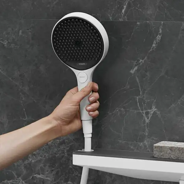 Ручний душ, Hansgrohe Rainfinity 130 3jet, Matt White (26864700)