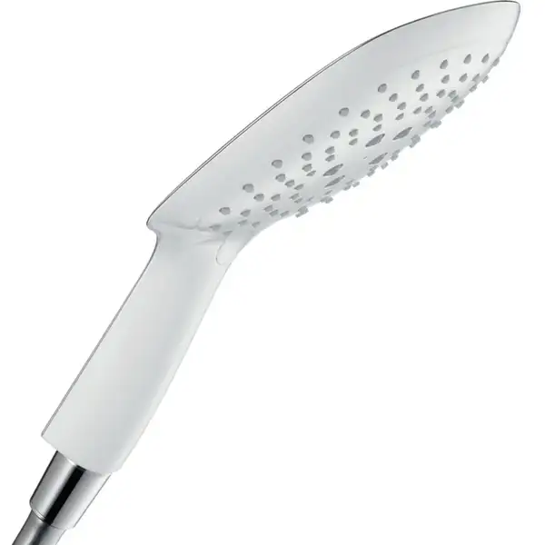 Ручний душ Hansgrohe PuraVida 150 3jet EcoSmart 9 л / хв, хром / білий (28567400)