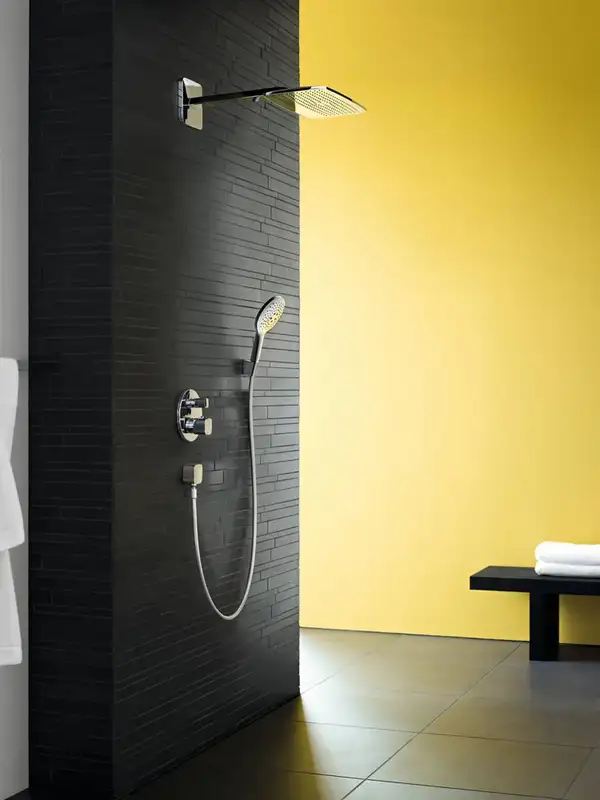 Лейка для душа Hansgrohe Raindance Select S EcoSmart 150 (цвет - хром), 3 вида струи (28588000) фото 2 Aquada.com.ua