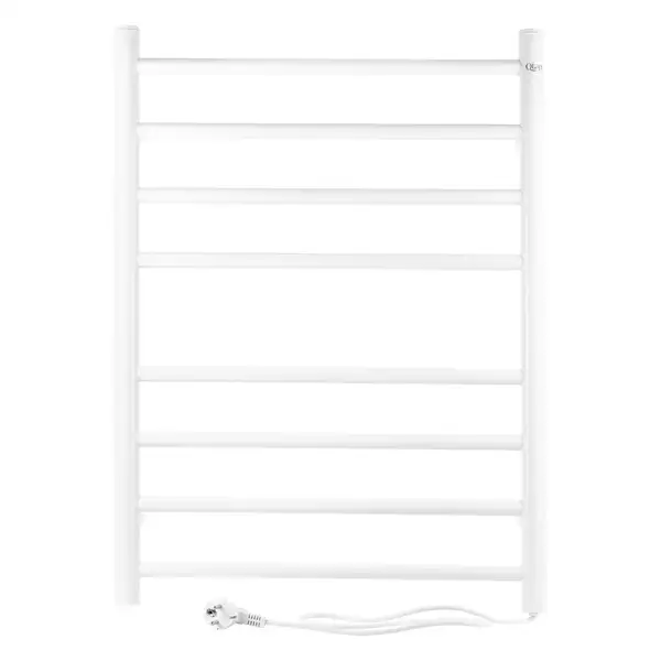 Сушарка рушників електрична Qtap Evia 11112R WHI (QTEVIWHI11112R) фото 1 Aquada.com.ua
