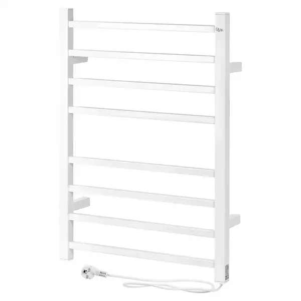 Сушарка рушників електрична Qtap Evia 11113S WHI (QTEVIWHI11113S) фото 3 Aquada.com.ua