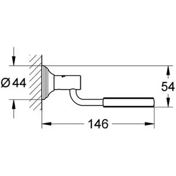Тримач для аксесуарів Grohe Essentials Authentic (40652001)