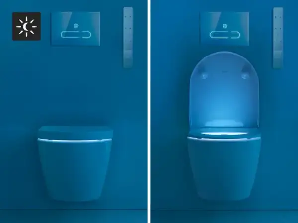 Сиденье для унитаза с функцией биде Duravit SensoWash® Starck f Plus (612000012000320) фото 5 Aquada.com.ua