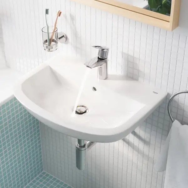 Сифон для раковини GROHE 28912000 без випуску (під донний клапан) без ревізії (Колір хром) 1 1/4''