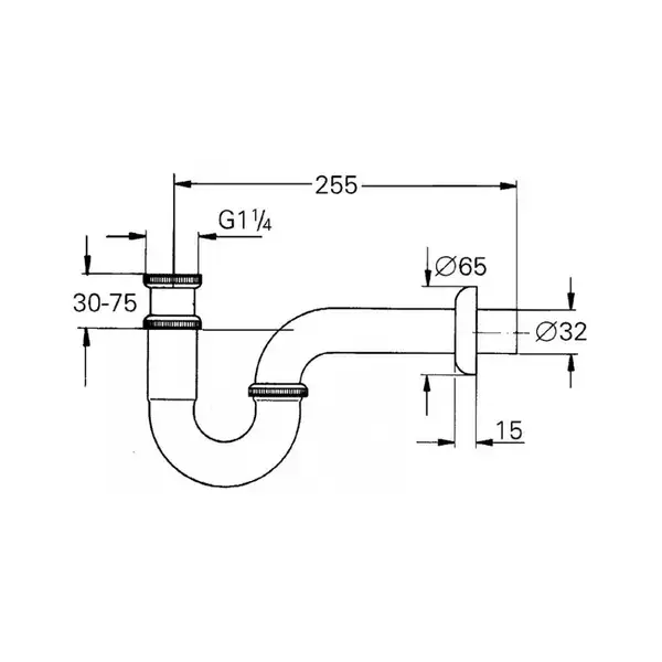 Сифон для умивальника Grohe (28947000)