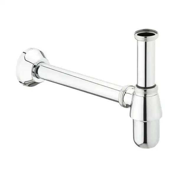 HANSGROHE Сифон-стакан для умывальника, хром (52010000) фото 1 Aquada.com.ua