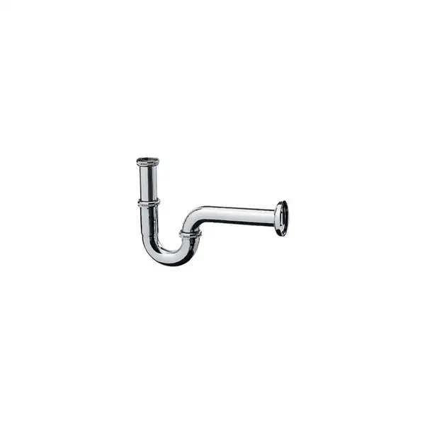 Сифон трубчатый для раковины Hansgrohe Flowstar (цвет - хром) (53002000) фото 1 Aquada.com.ua
