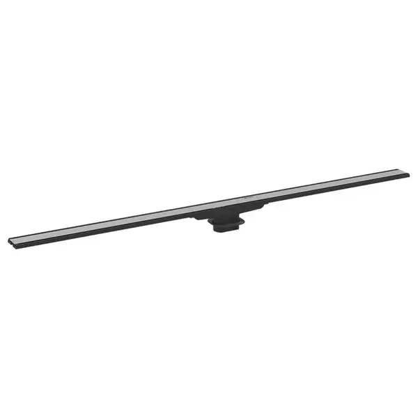 Дренажный канал обрезной 30-90 см Geberit CleanLine60, рамка чёрный металл/нержавеющая сталь (154.456.00.1) фото 1 Aquada.com.ua