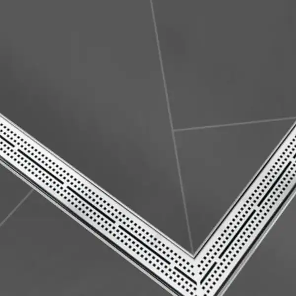 Решетка для душевого трапа Tece Drainline.TC угл полированная quadratum 1000х1000 611 050 (611050) фото 2 Aquada.com.ua