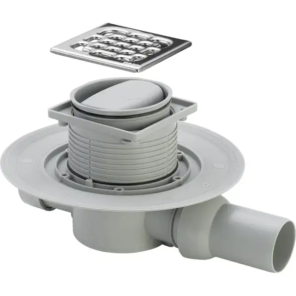 VIEGA ADVANTIX трап для ванной, сухой затвор, горизонтальный D50 (583217) фото 1 Aquada.com.ua