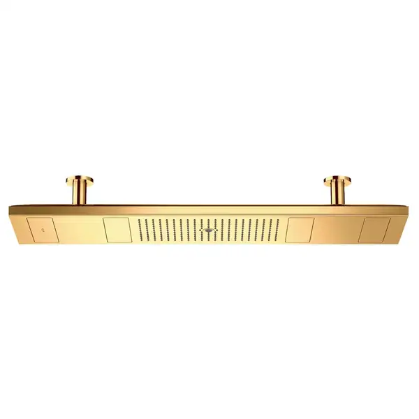 Верхний душ Axor ShowerHeaven 1200 х 300 мм, с подсветкой, золото (10628990) фото 1 Aquada.com.ua
