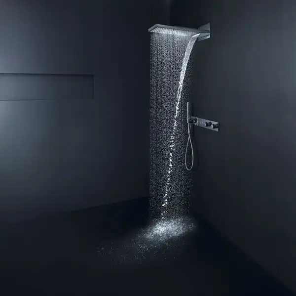 Верхній душ Axor ShowerSolutions 250х580 3jet з власником, хром (35283000)
